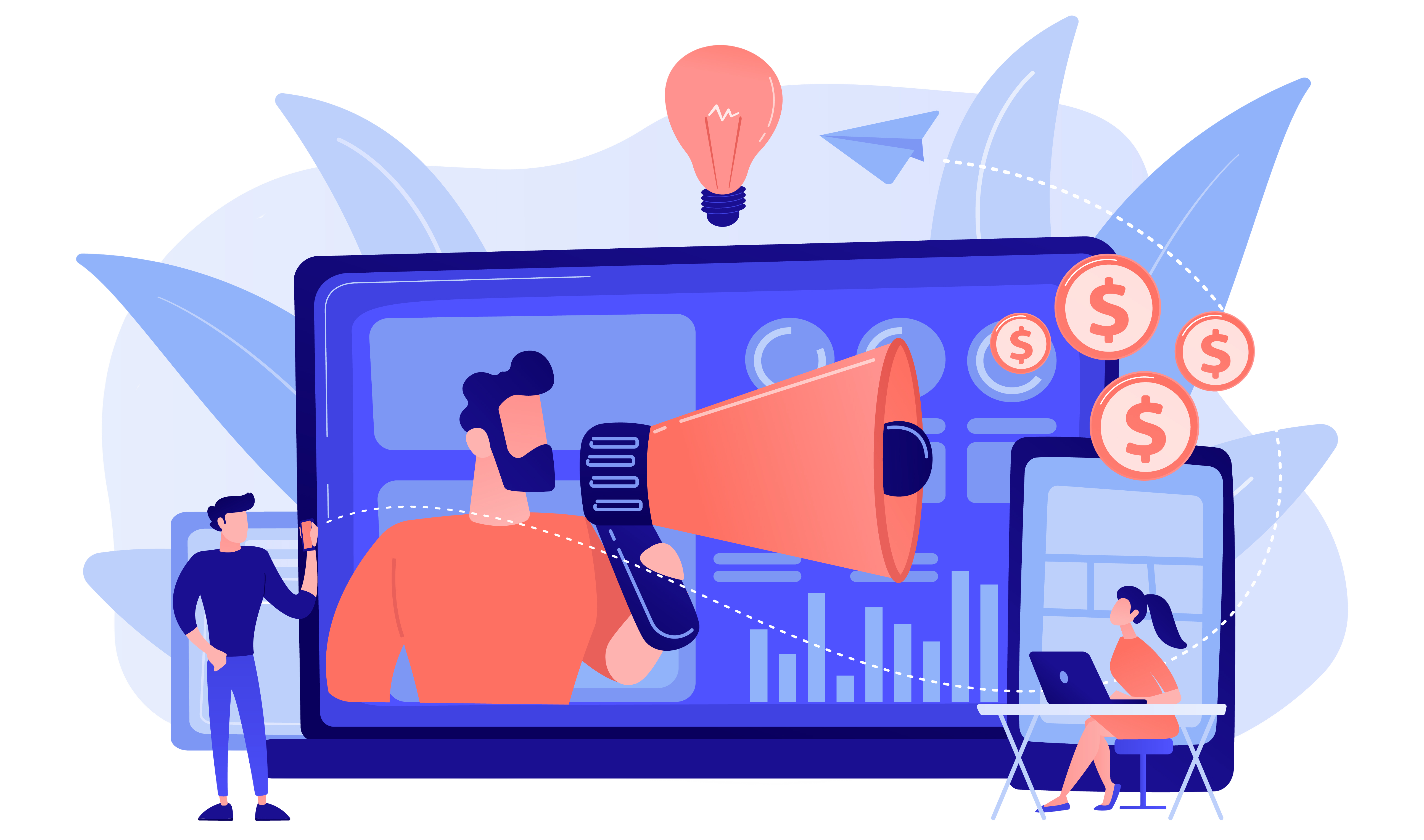 Affiliate program illustration