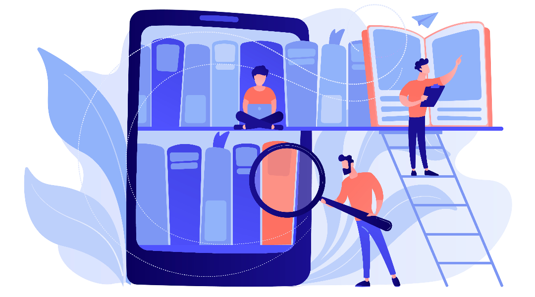Illustration showing AI summary breakdown of a project