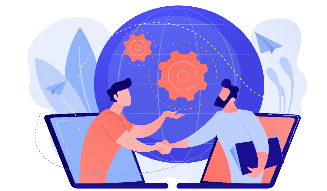 Direct project connections illustration